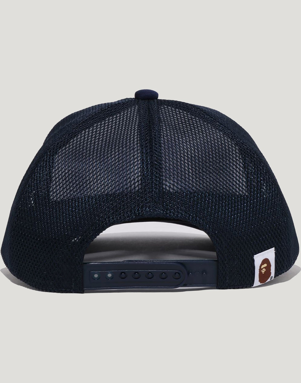 BAPE GLITTER PRINT MESH CAP MENS