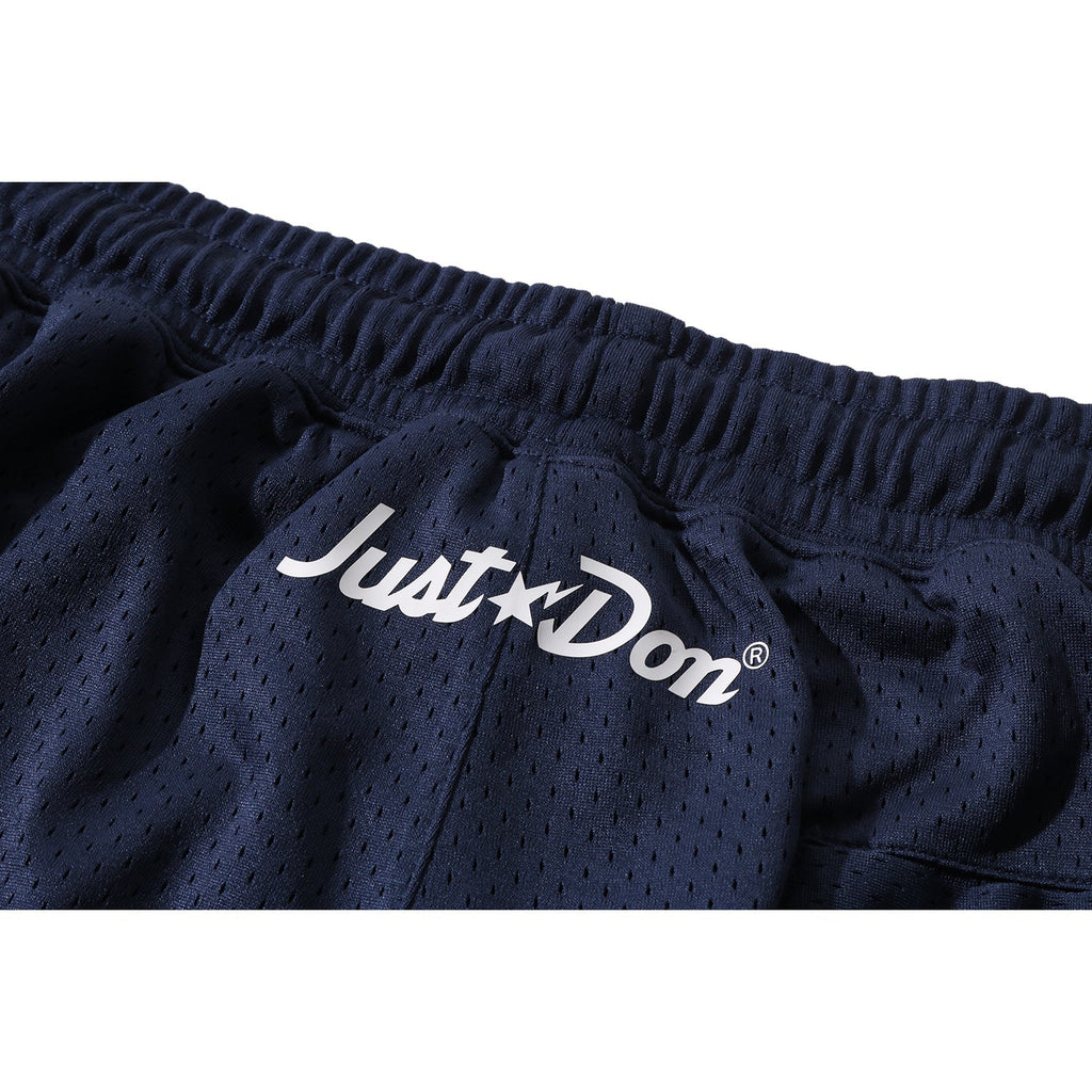 BAPE X JUST DON MILO RELAXED FIT BASKETBALL SHORTS MENS