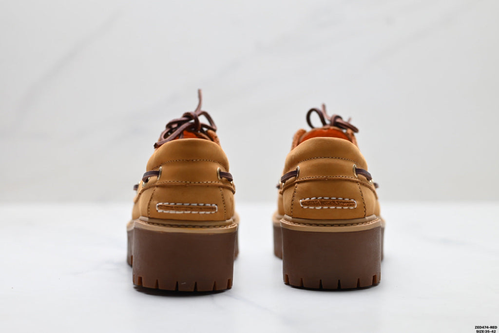 Timberland Wheat Women's Platform Boat Shoe