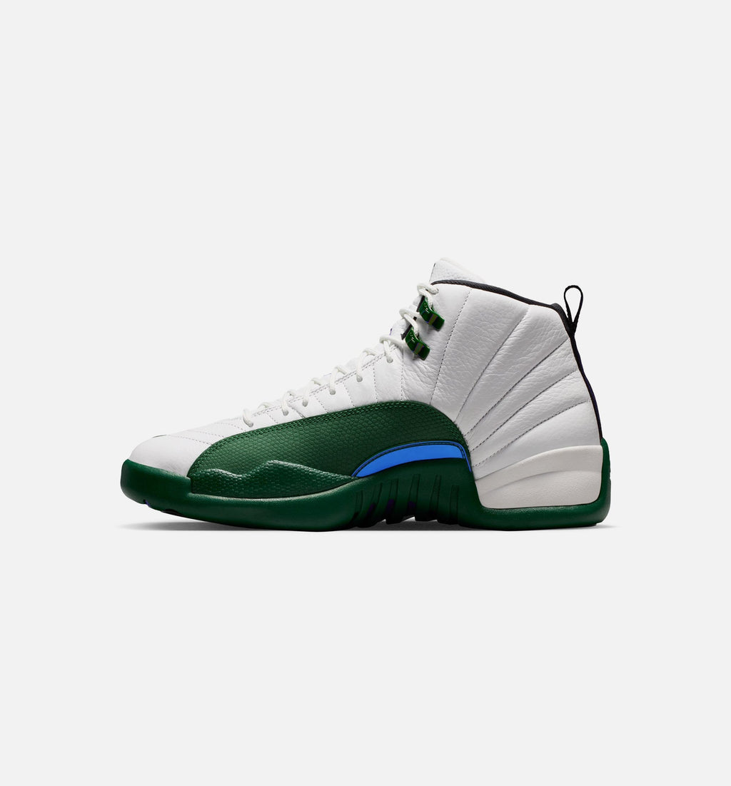 Air Jordan 12 Retro "Idols Become Rivals" Men's Shoe – Summit White/Gorge Green/Fierce Purple