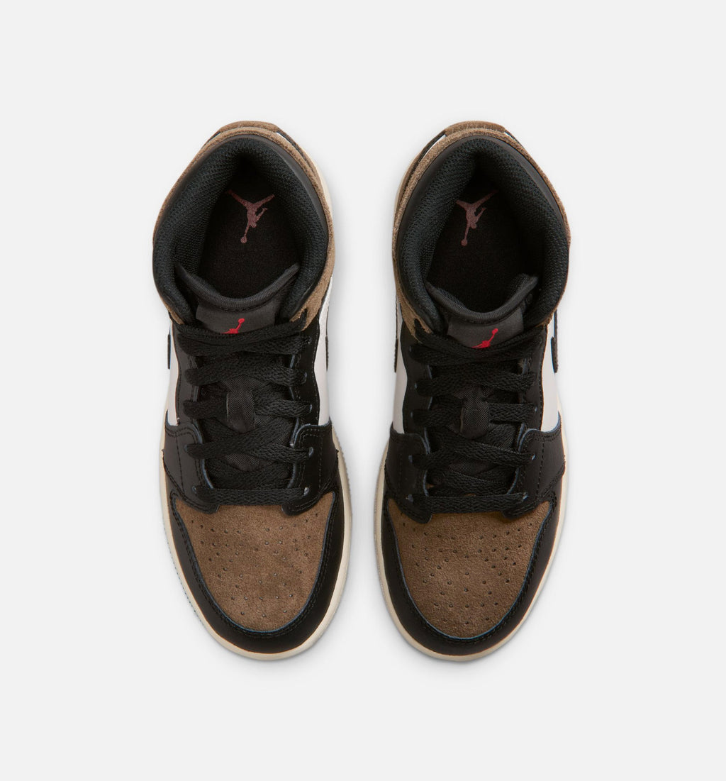 Air Jordan 1 Mid Grade School Lifestyle Shoe