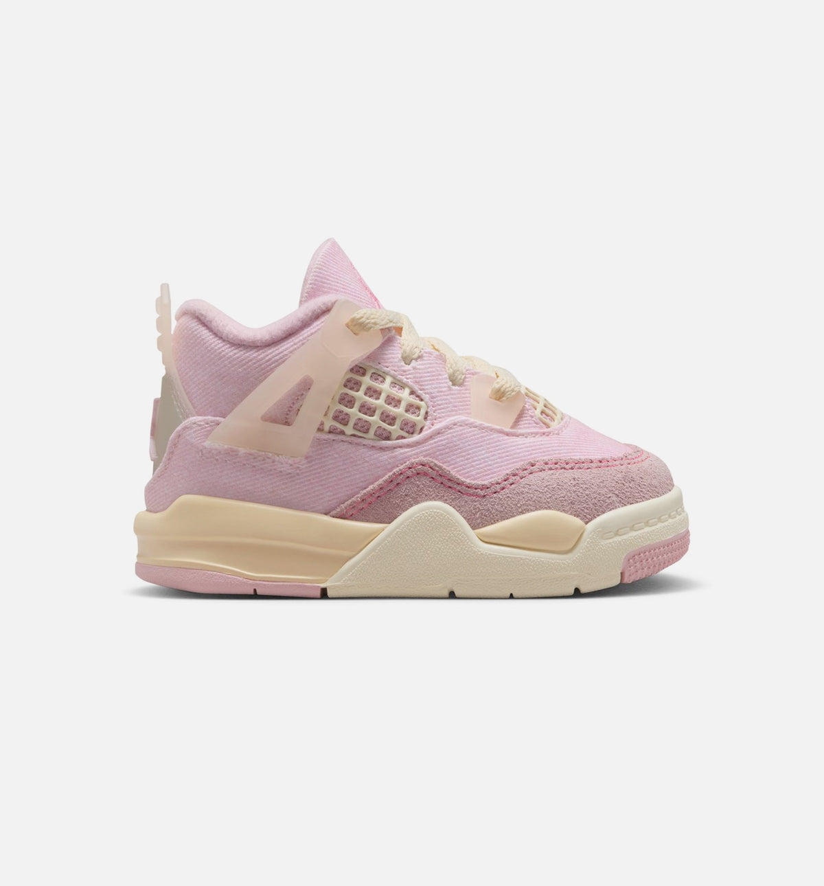 Air Jordan 4 Retro Pink Pearl and Iced Carmine Infant/Toddler Lifestyle Shoe