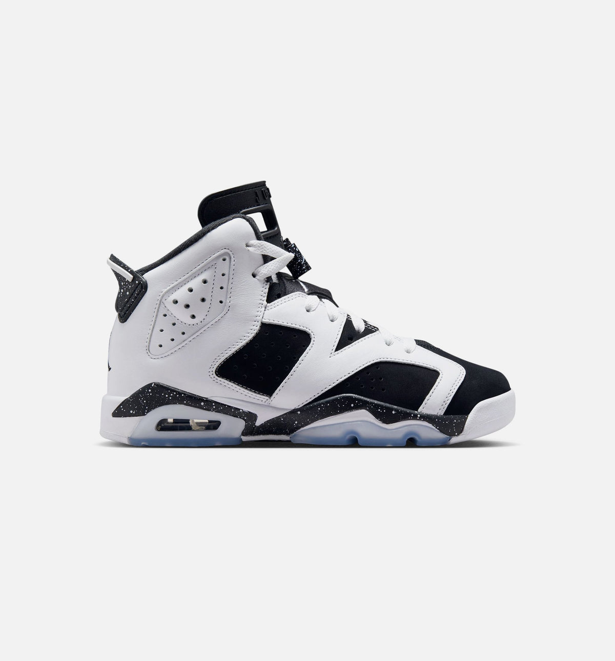Air Jordan 6 Retro Black and White Big Kids' Sneakers - Black / White