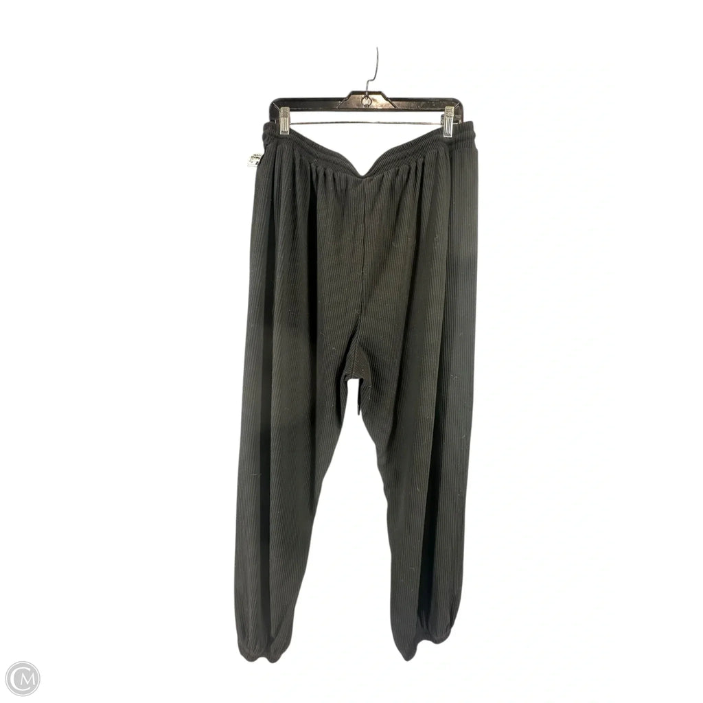 Pants Set 2pc By Shein In Black, Size: 2x