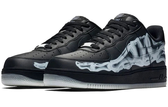 Air Force 1 '07 QS 'Black Skeleton' Reps Sneaker  BQ7541 001