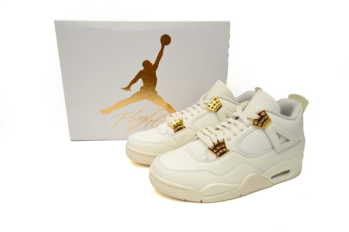 Jordan 4 Retro Metallic Gold  AQ9129-170