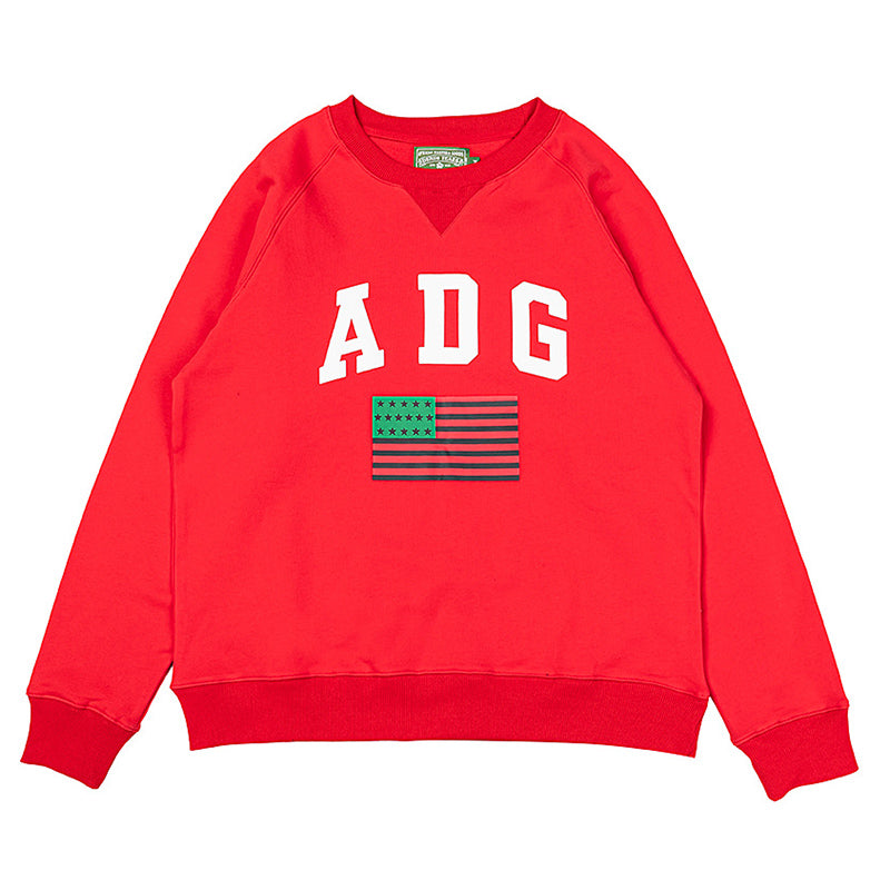 Denim Tears ADG Pan African American Flag Sweatshirt