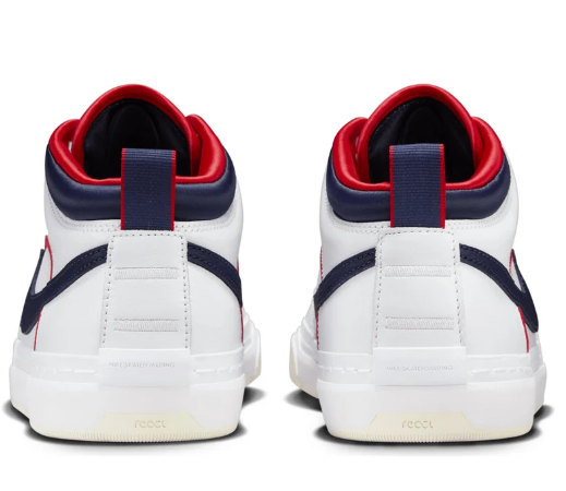 Nike SB React Leo 'White / Midnight Navy' – FD0268-100