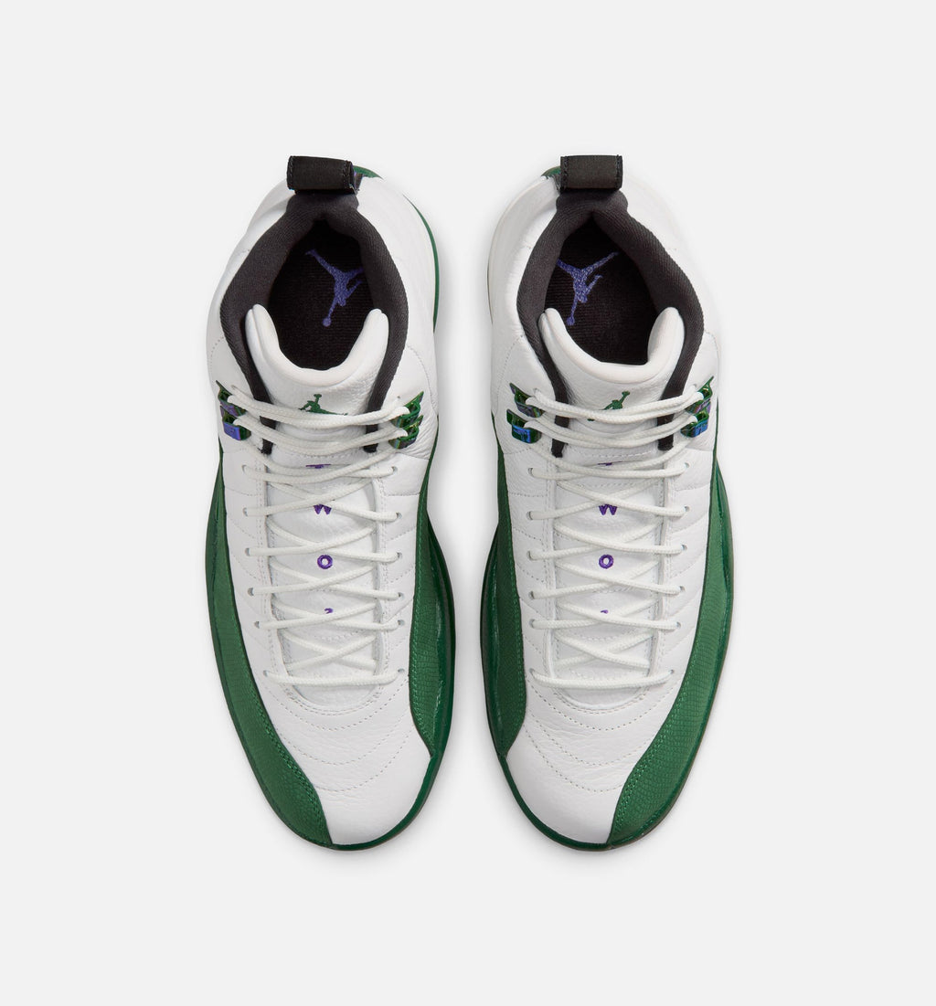 Air Jordan 12 Retro Idols Become Rivals | Men's Lifestyle Shoe | Summit White/Pine Green/Court Purple