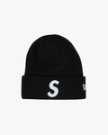 Supreme New Era S Logo Beanie (FW24) Black