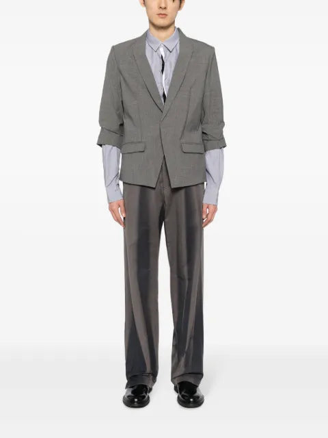 Private Stock The Darius roll-sleeve blazer