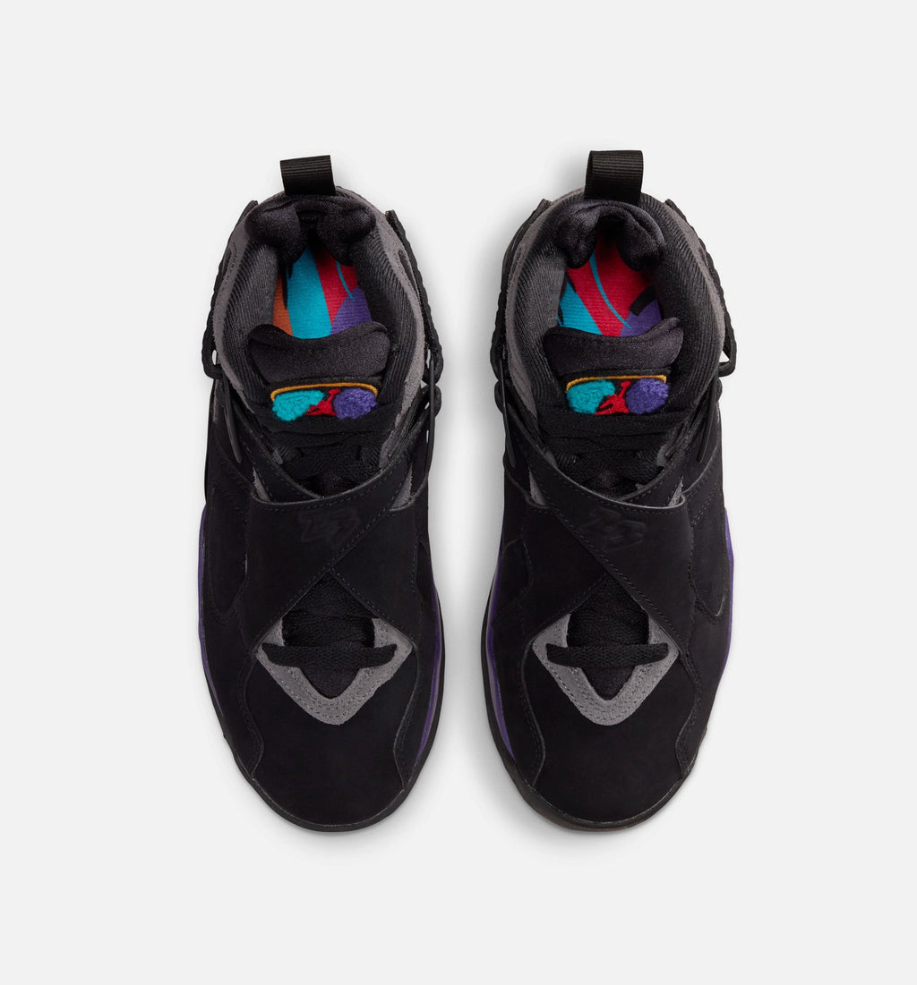 Air Jordan 8 Retro Aqua Grade School Lifestyle Shoe