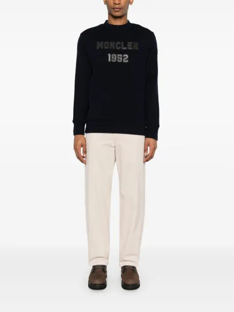 Moncler logo-patch sweatshirt