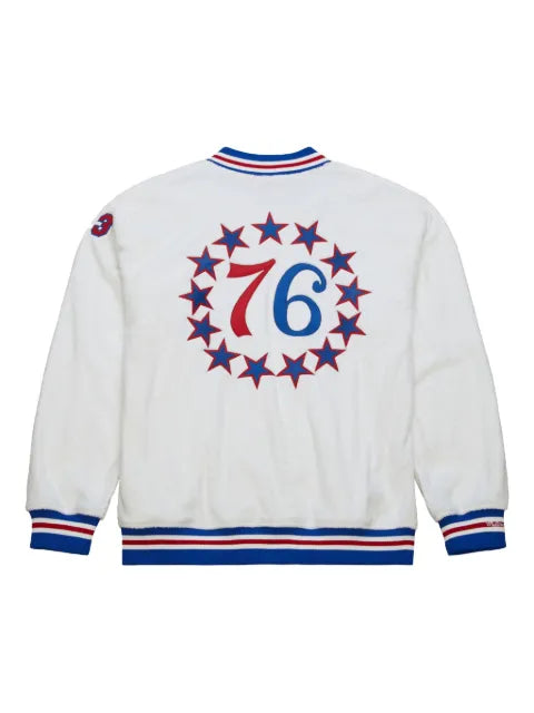 Mitchell & Ness NBA 76ers 1966 Wilt Chamberlain "Philadelphia 76ers" jacket