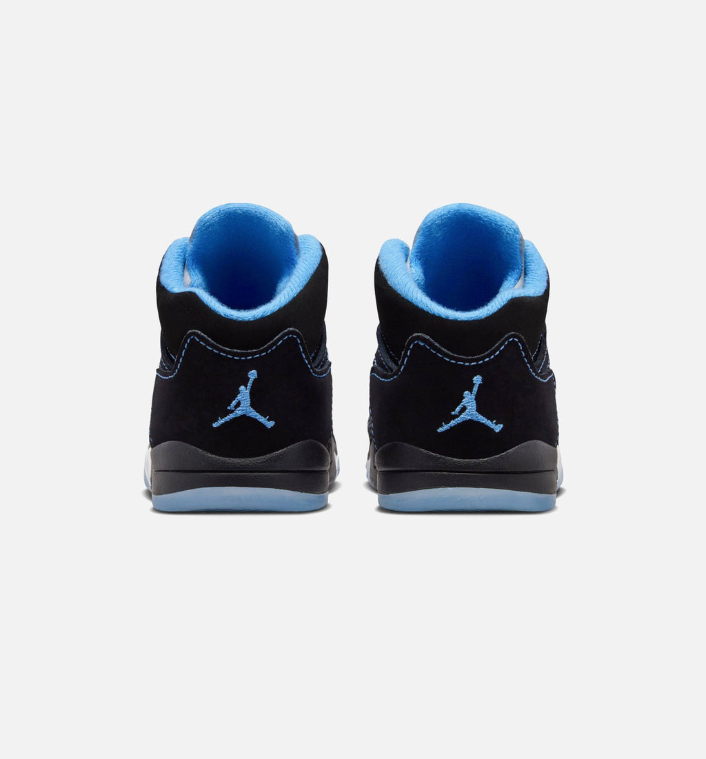 Air Jordan 5 Retro Black Carolina Infant/Toddler Lifestyle Shoe