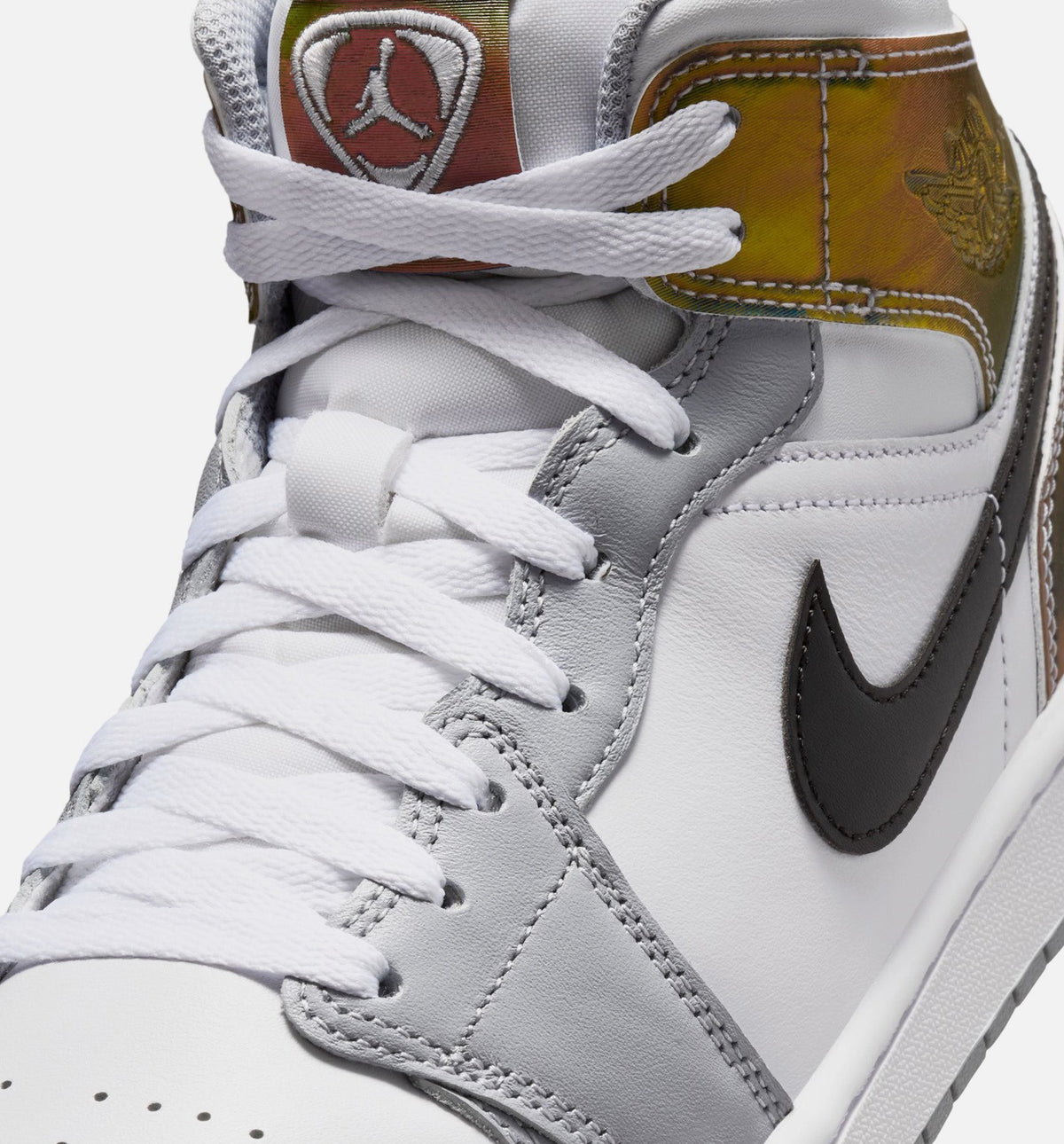 Air Jordan 1 Mid SE | Men's Lifestyle Shoe | Black/White/Wolf Grey