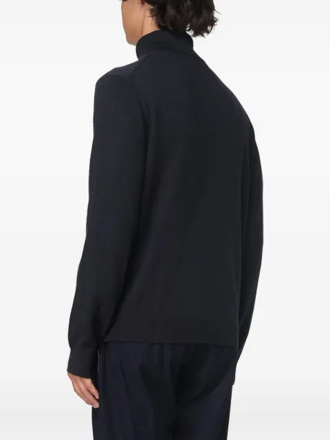PS Paul Smith turtleneck zebra-detail sweater