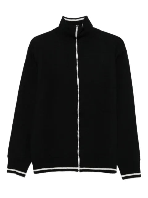 Maison Margiela zip-front high-neck cardigan