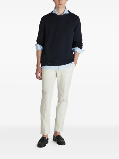 Zanone crew-neck cotton sweater