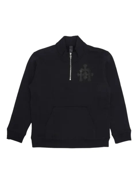 Chrome Hearts Cemetery Cross quarter-zip sweatshirt