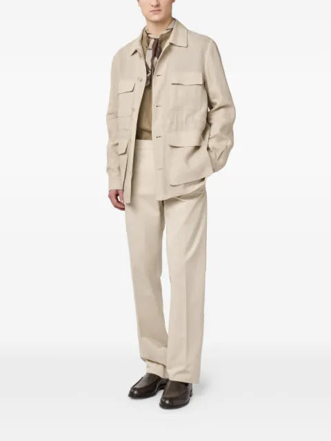 Tod's multiple-pocket field jacket
