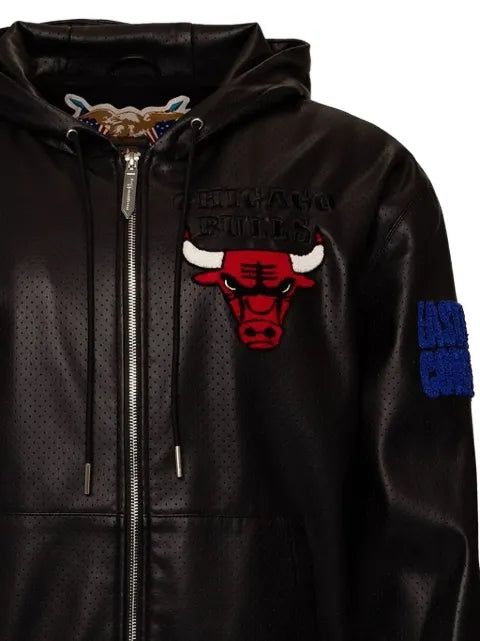 Jeff Hamilton x NBA zip-fastening jacket