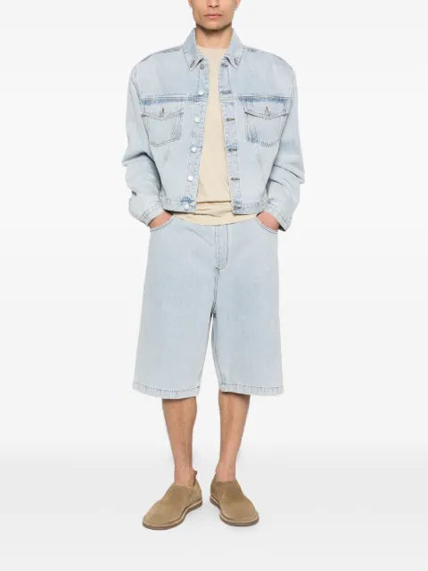 ENTIRE STUDIOS Shrunken pocket denim jacket