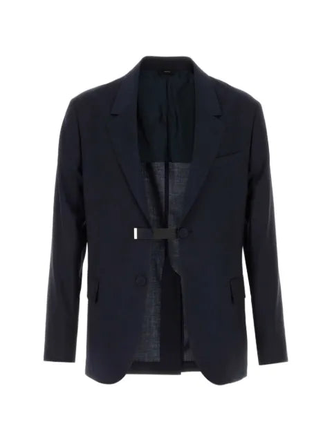 FENDI removable-strap single-breasted blazer
