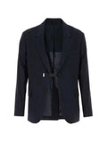 FENDI removable-strap single-breasted blazer