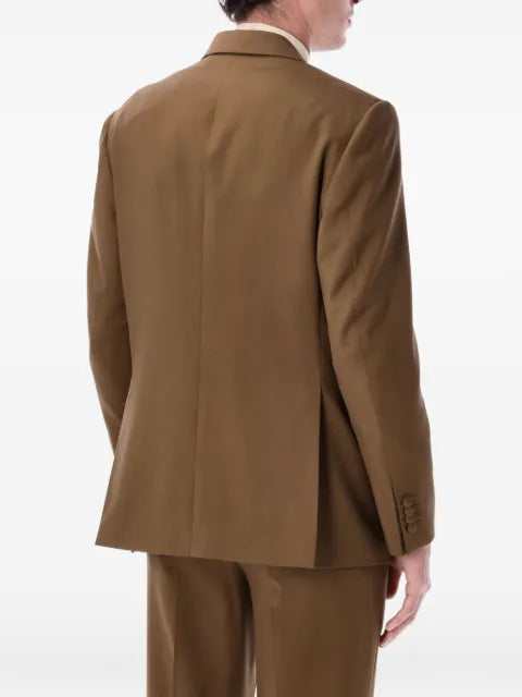 Lardini double-breasted four-button jacket