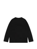 Black Comme Des Garçons cutout crew-neck knitwear