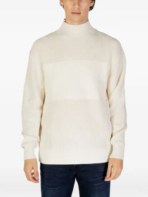 Calvin Klein Jeans ribbed colour-block sweater