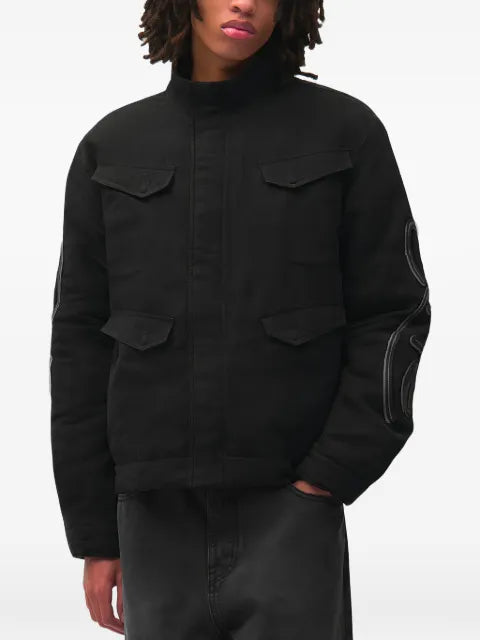 Arte Antwerp graphic-print high-neck jacket