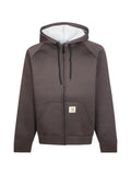Carhartt WIP logo-patch zip-up hoodie