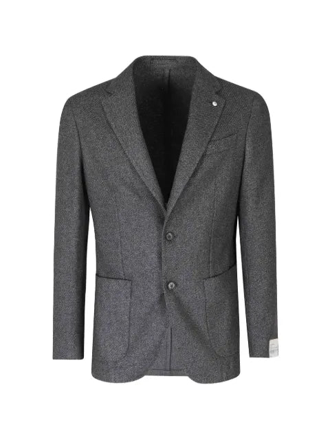 l.b.m. herringbone blazer