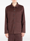 Société Anonyme patch-pocket cotton jacket
