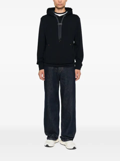 Paul & Shark pouch-pocket hoodie