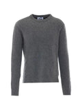 ALPHA STUDIO ribbed-knit crew-neck sweater