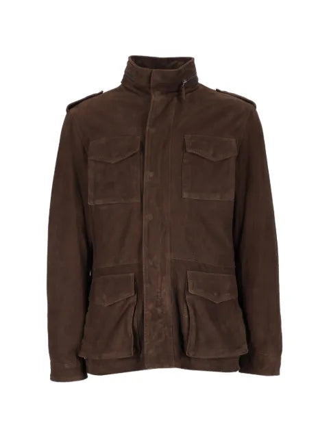 Al Duca D’Aosta 1902 suede field jacket