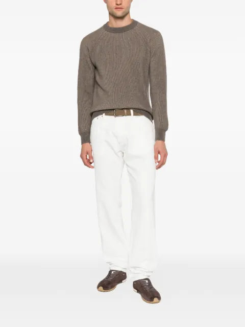 Filippo De Laurentiis ribbed-knit long-sleeve sweater