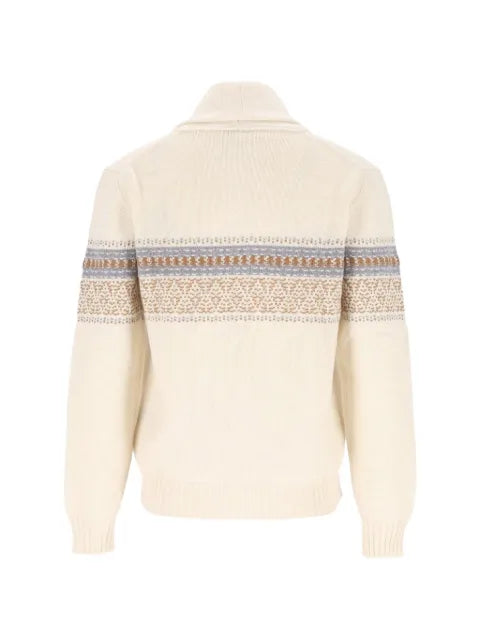 Corneliani shawl-collar cardigan