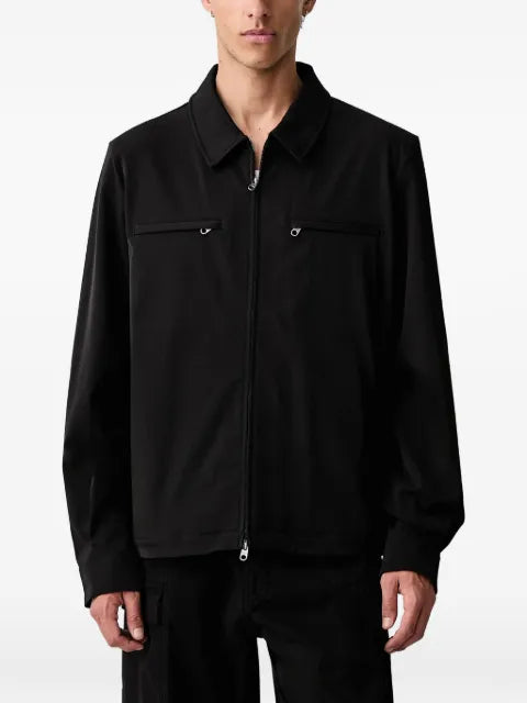 Rains zip-fastening overshirt