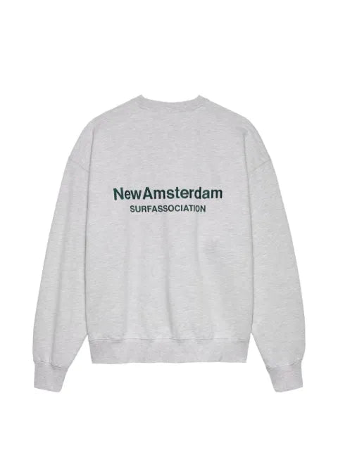 NEW AMSTERDAM logo-print sweatshirt