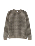 ASPESI checked wool sweater