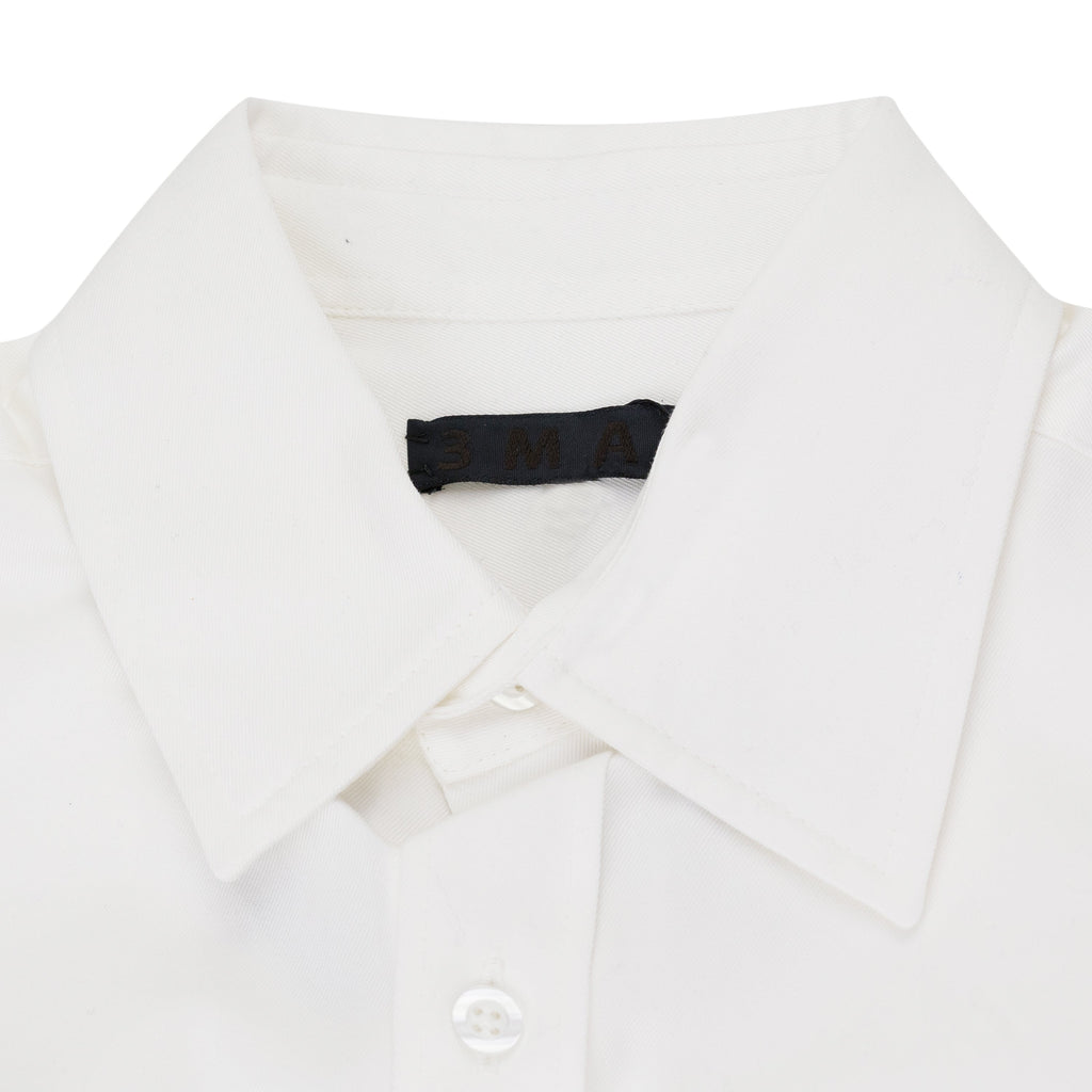 White Tandard Issue Button Down Shirt