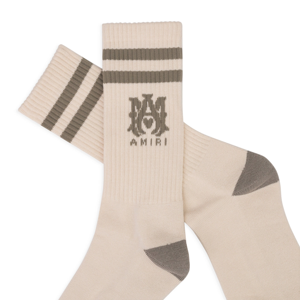 Alabaster MA Stripe Socks