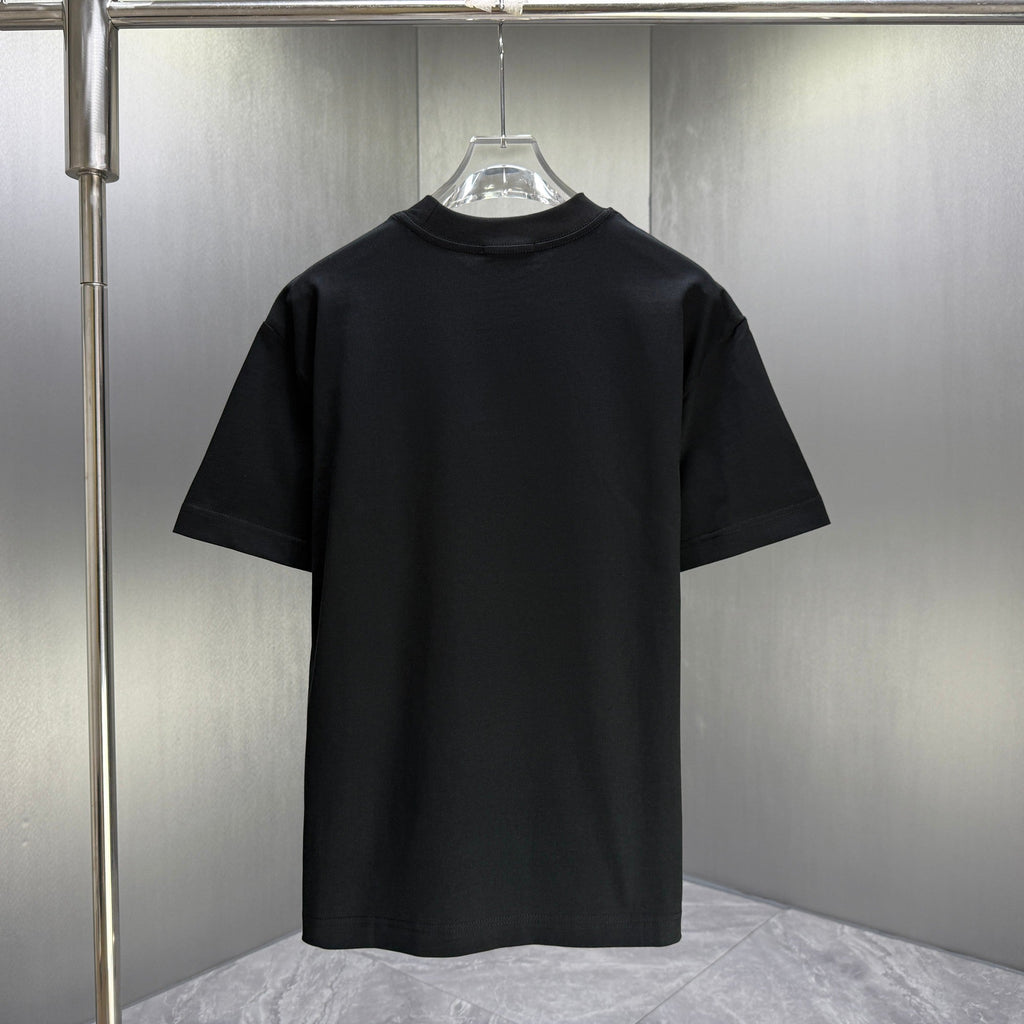 Moncler Classic Badge T-Shirt Black