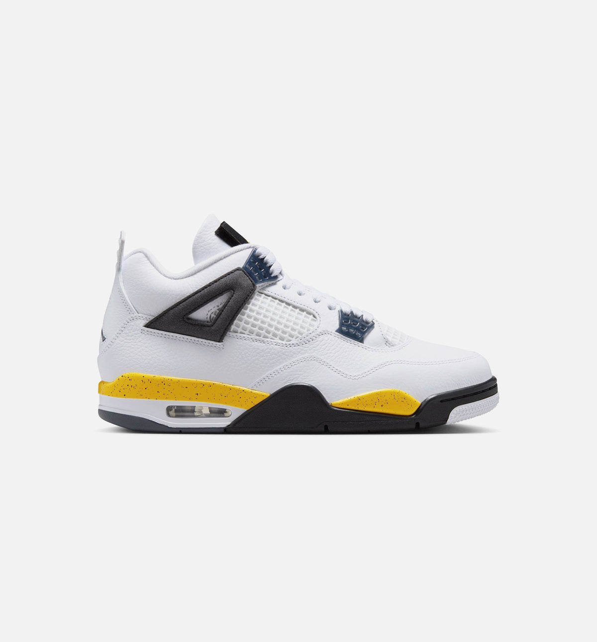 Air Jordan 4 Retro "Rare Air" Tour Yellow Men's Lifestyle Shoes – White/Dark Blue Grey/Black/Tour Yellow