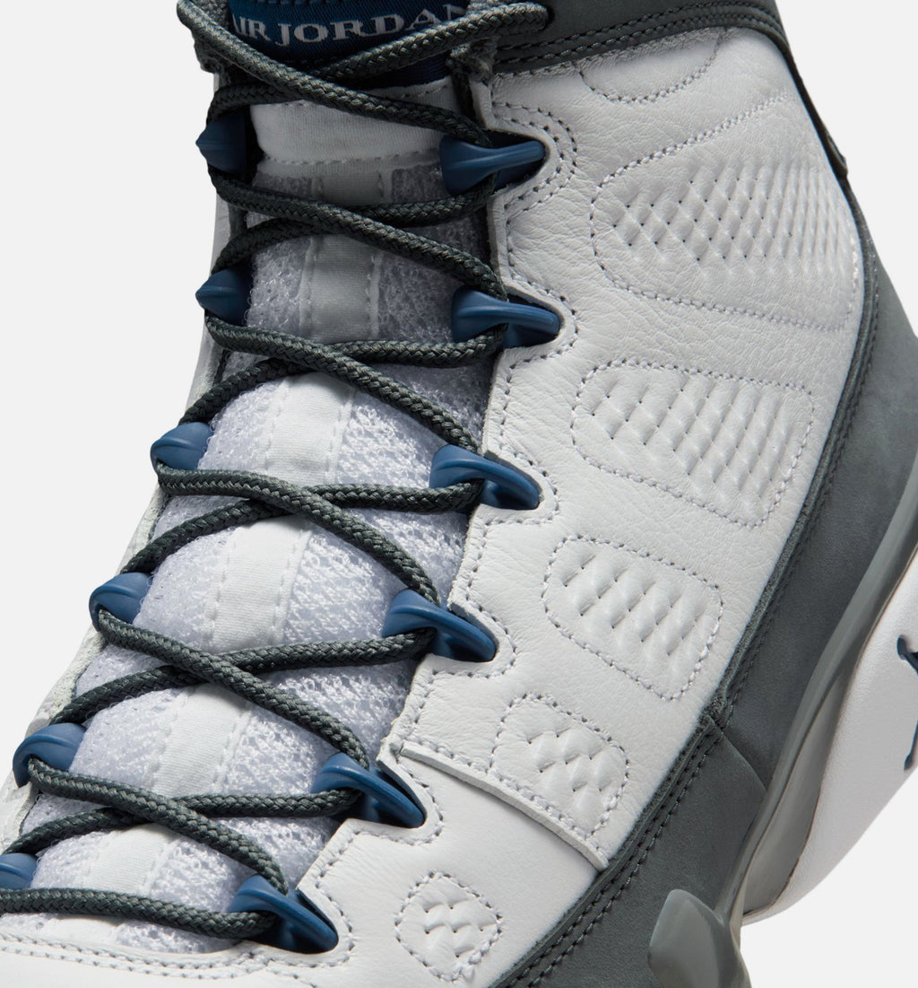 Air Jordan 9 Retro Flint Grey and French Blue Men's Lifestyle Shoe