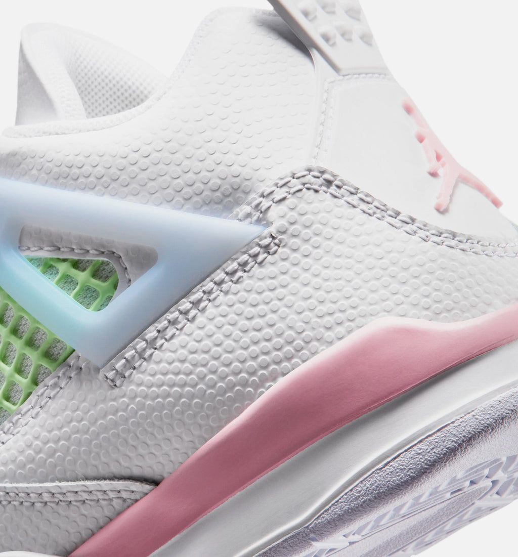 Air Jordan 4 Retro Medium Soft Pink Preschool Lifestyle Shoe